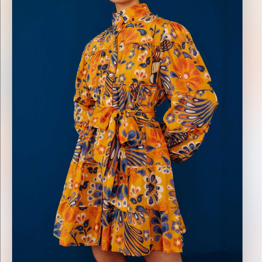 Farm Rio dress with tie
